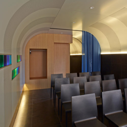 Espace de culte d'une chapelle pour le Centre-Espoir à Genève