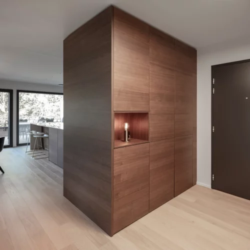 Entrée d'un appartement 6 pièces à Divonne