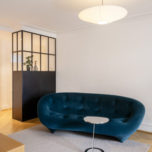 Rénovation d'un appartement familial. Fonctionnel et dans l'air du temps.